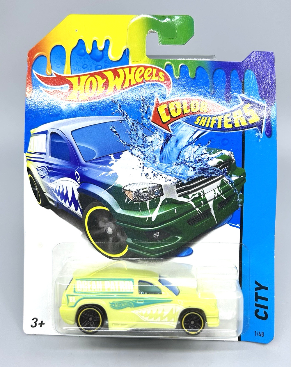 Hot Wheels FANDANGO Color Shifters City Ocean Patrol 1:64 Diecast Mattel NOC